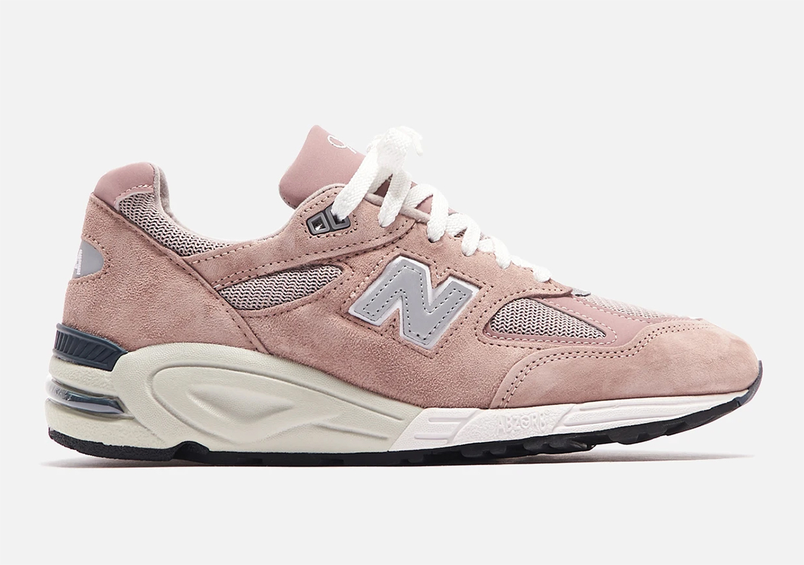 Kith New Balance 990v2 Kithstrike Rose 9