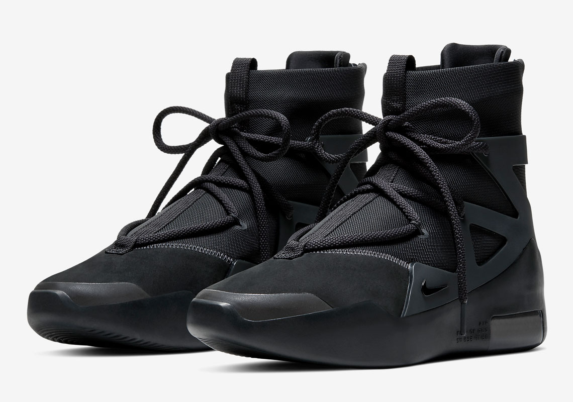 Where To Buy The Nike Fear Of God 1 “Triple Black”