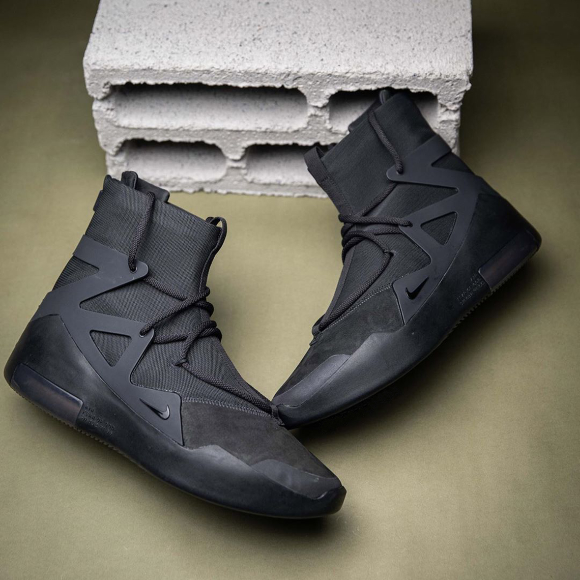 Nike Fear Of God 1 Triple Black Ar4237 005 2