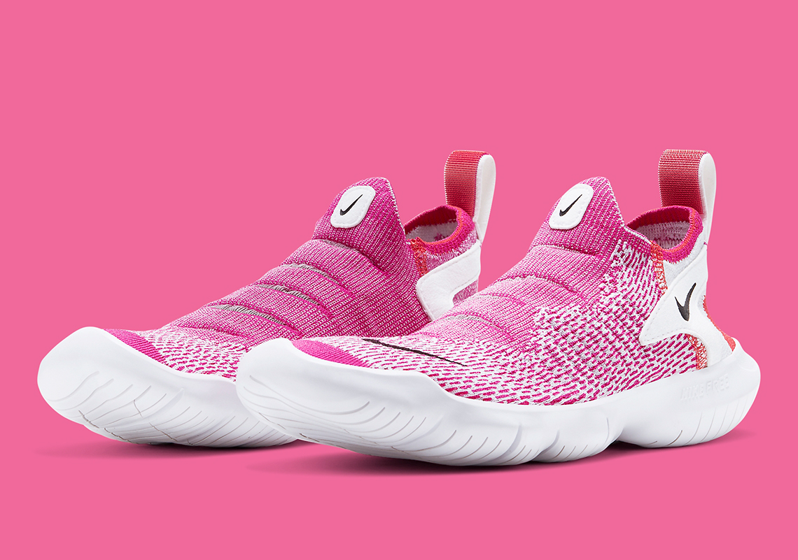 Nike Free Run Flyknit 2020 Pink Cj0267 002 2