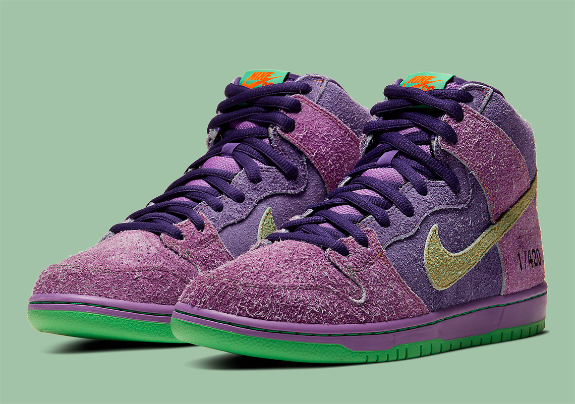 Nike SB Dunk High "420" Flips The Classic "Skunk Dunks"