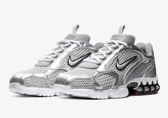 Nike Just Restocked The Zoom Spiridon Cage 2 “Metallic Silver”