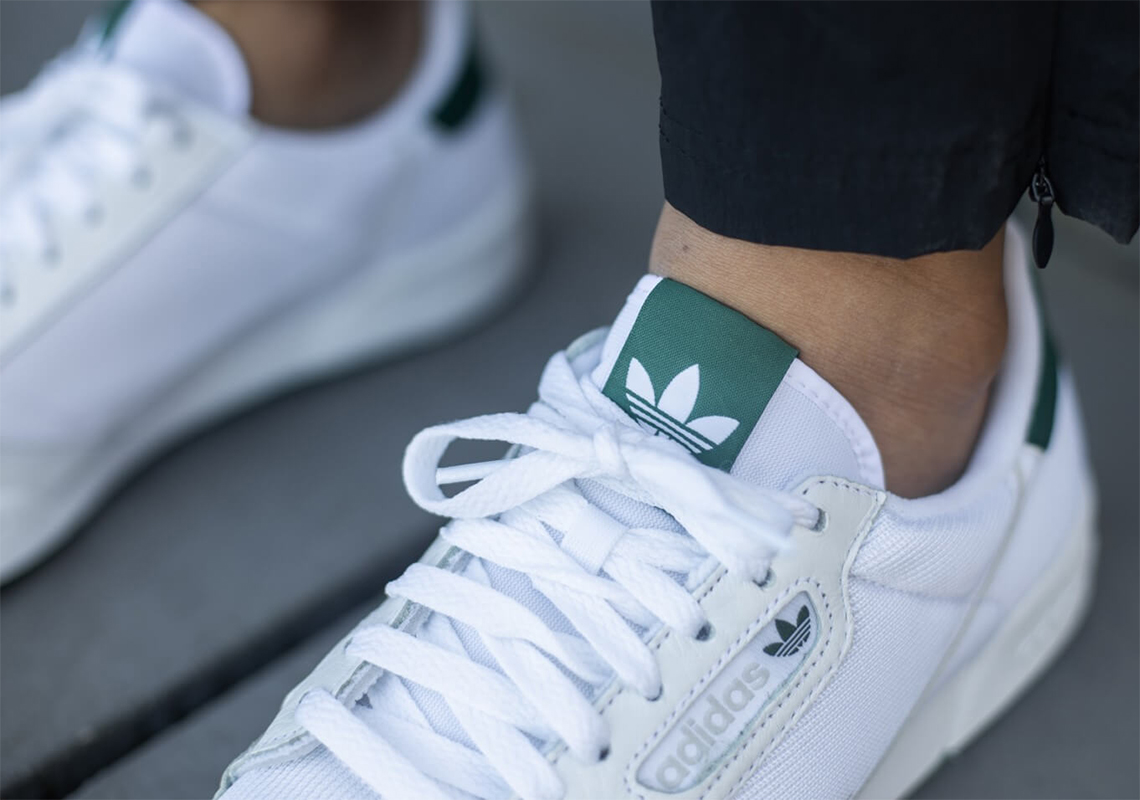 Adidas Continental 80 White Green 3