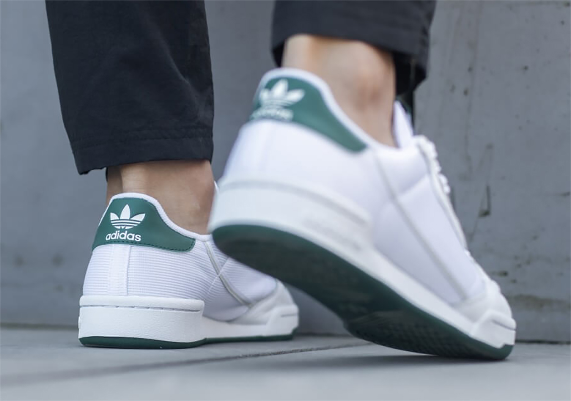 Adidas Continental 80 White Green 4