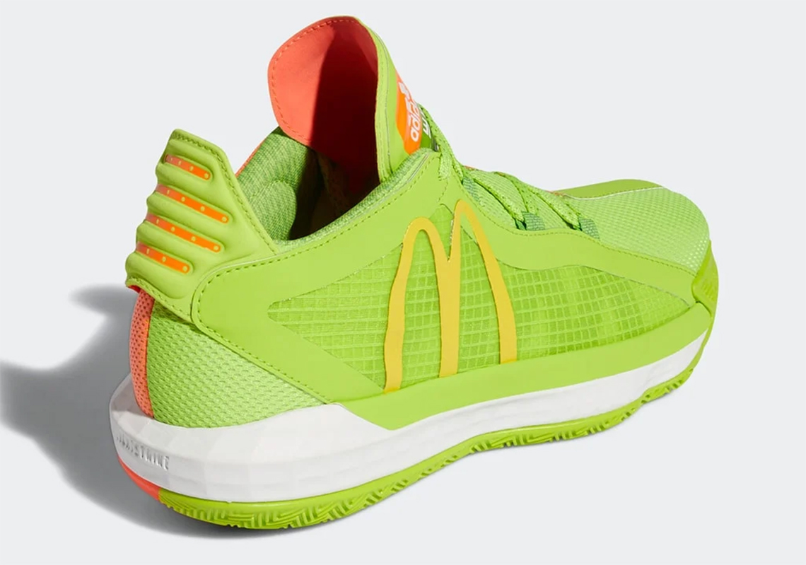 Adidas Dame 6 Mcdonalds Fx3334 4