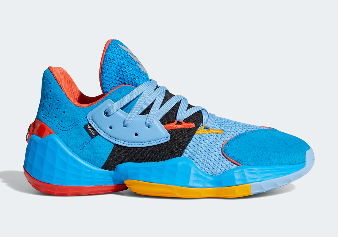 Adidas Harden Vol 4 Su Casa Okc Thunder Fw7498 2