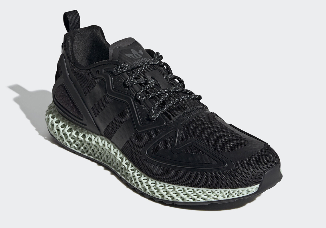 Adidas Zx 2k 4d Fv9027 Black 5