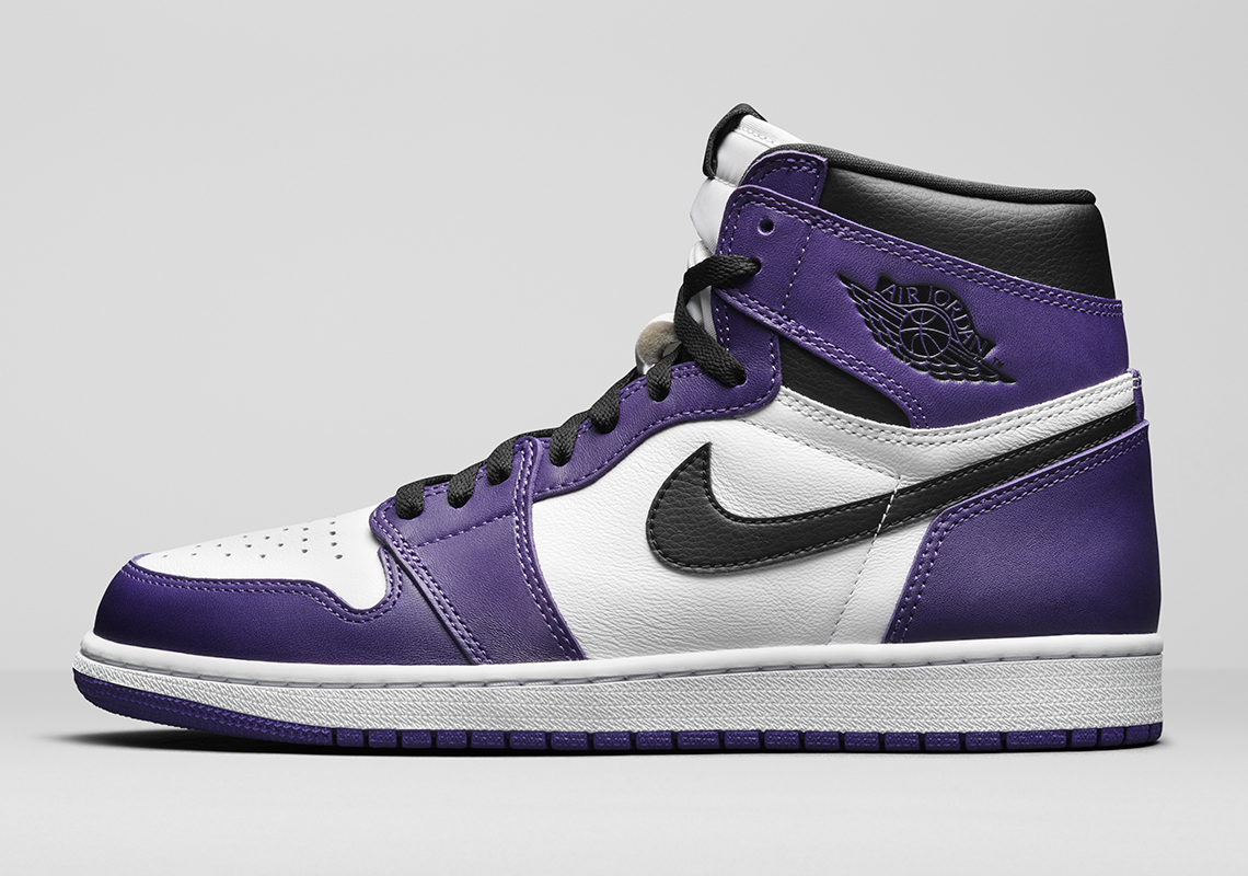 Air Jordan 1 High Court Purple 555088 500