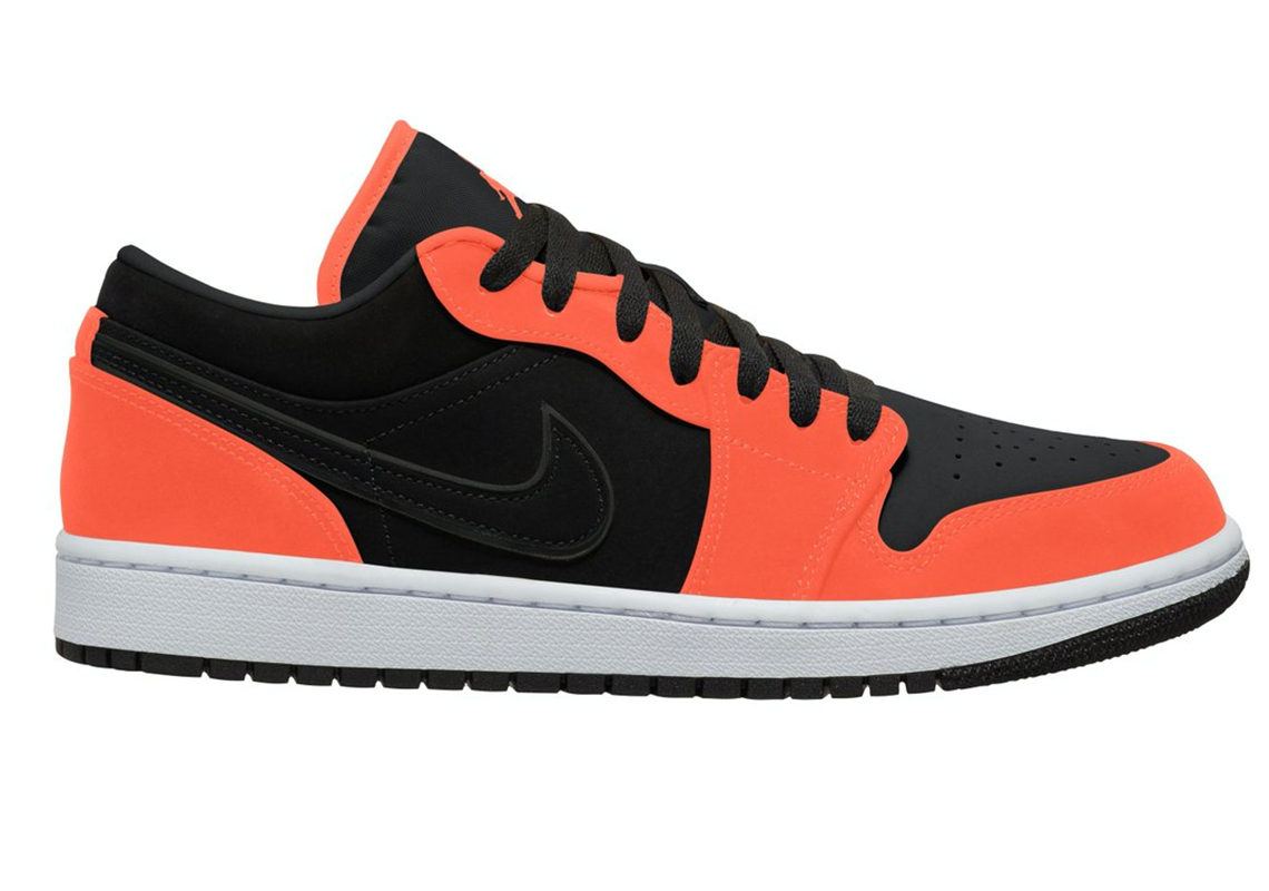 The Air Jordan 1 Low Is Dropping Soon With Neon Orange Accents