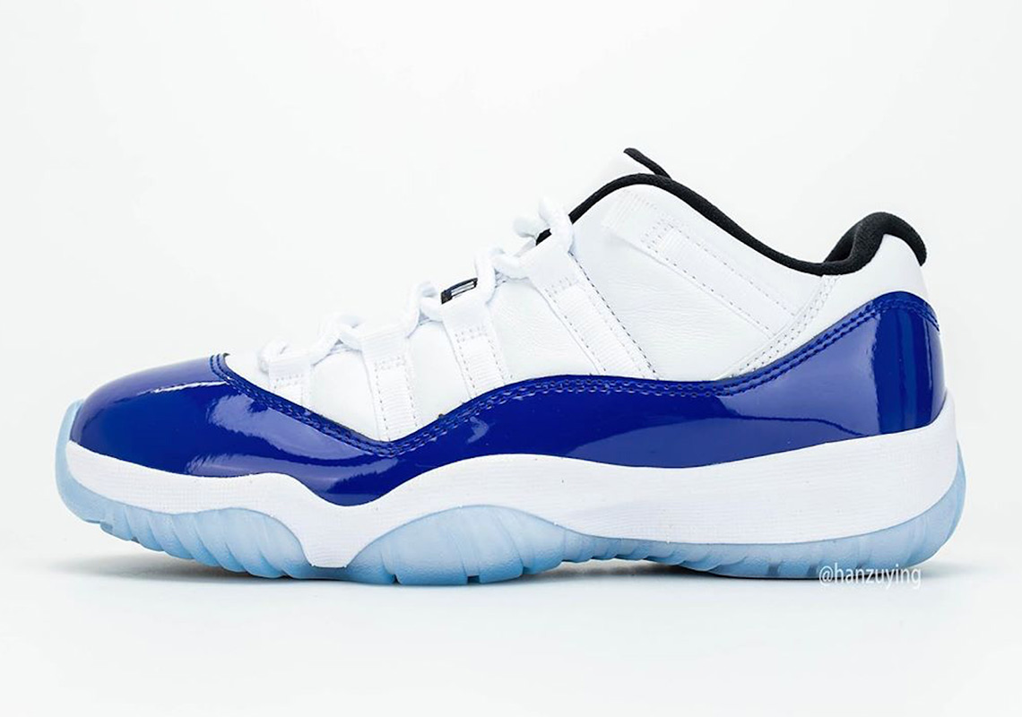 Air Jordan 11 Low Concord Sketch Womens Ah7860 100 6