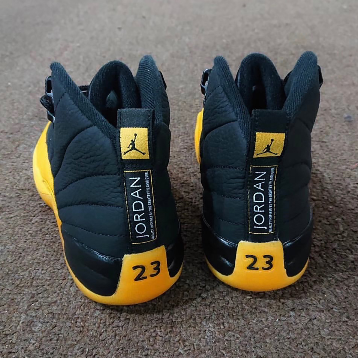 Air Jordan 12 Black University Gold Release Date 3