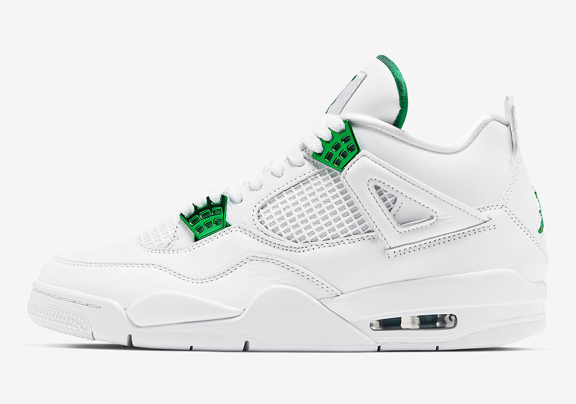 Air Jordan 4 Metallic Green Ct8527 113 Release Date 1