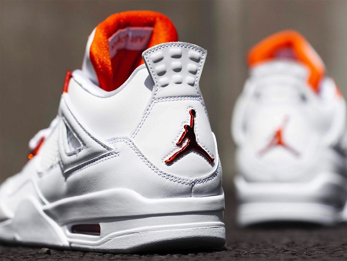 Air Jordan 4 Metallic Orange Ct8527 118 4