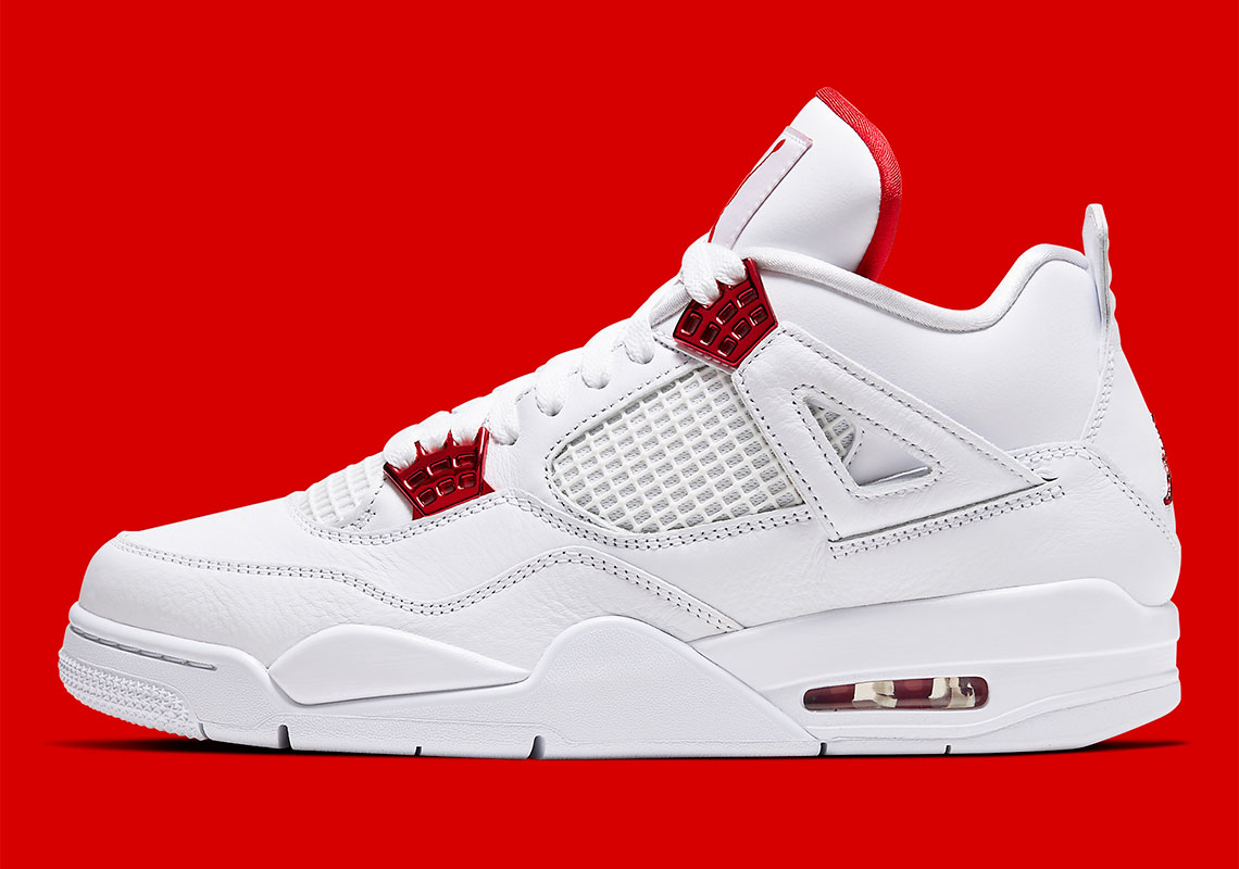 Air Jordan 4 White Metallic Red Ct8527 112 Official Images 1