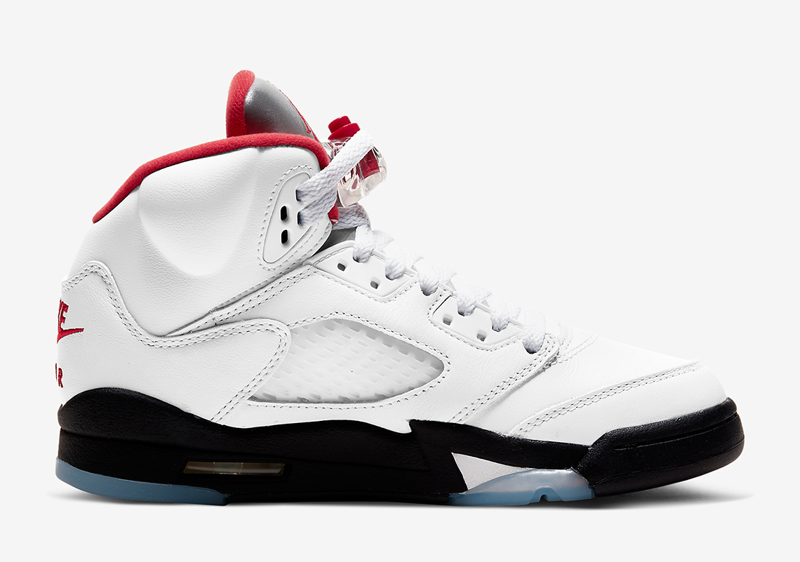 Air Jordan 5 Fire Red Kids 440888 102 2