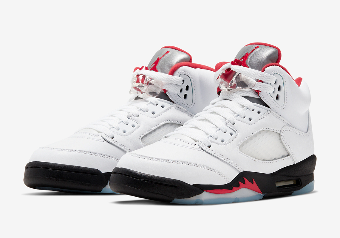 Air Jordan 5 Fire Red Kids 440888 102 6