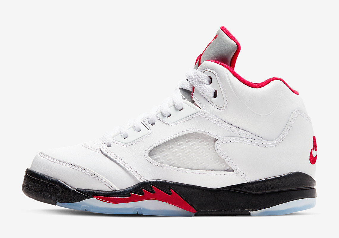 Air Jordan 5 Fire Red Ps 440889 102 1