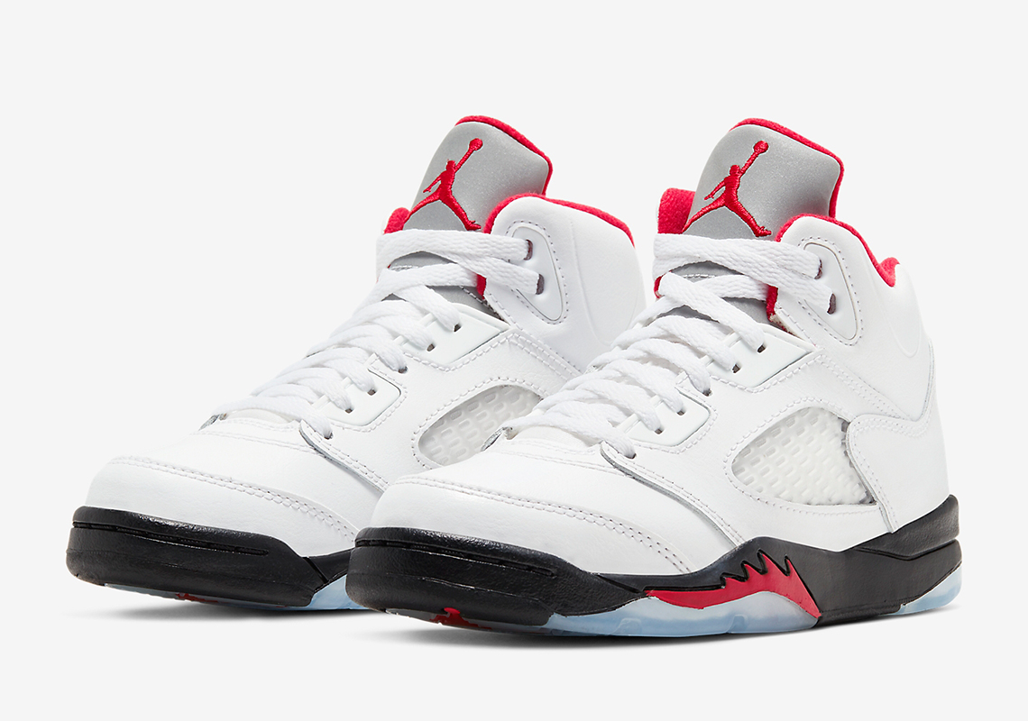 Air Jordan 5 Fire Red Ps 440889 102 5