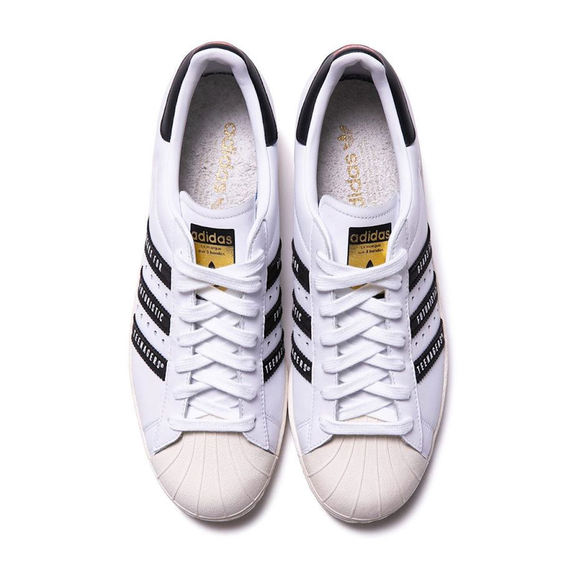 Human Made Adidas Superstar White Black 1