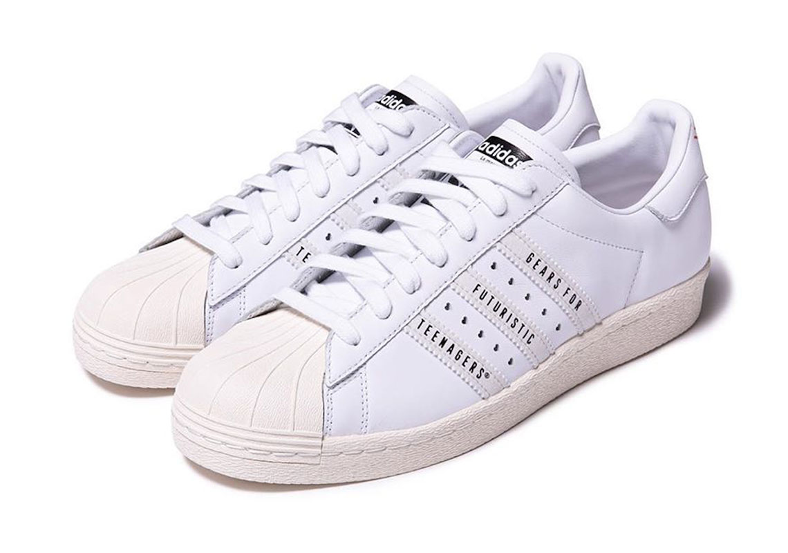 Human Made Adidas Superstar White White 3