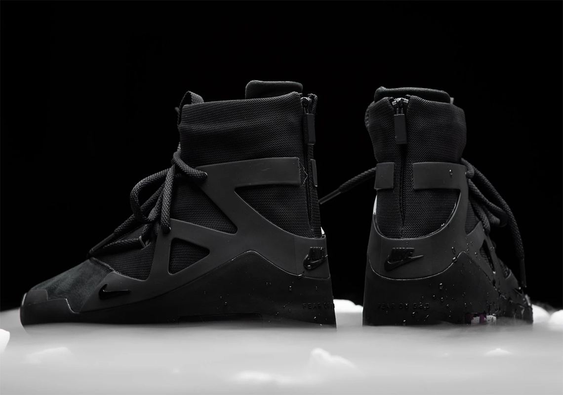 Nike Air Fear Of God 1 Triple Black Ar4237 005 1