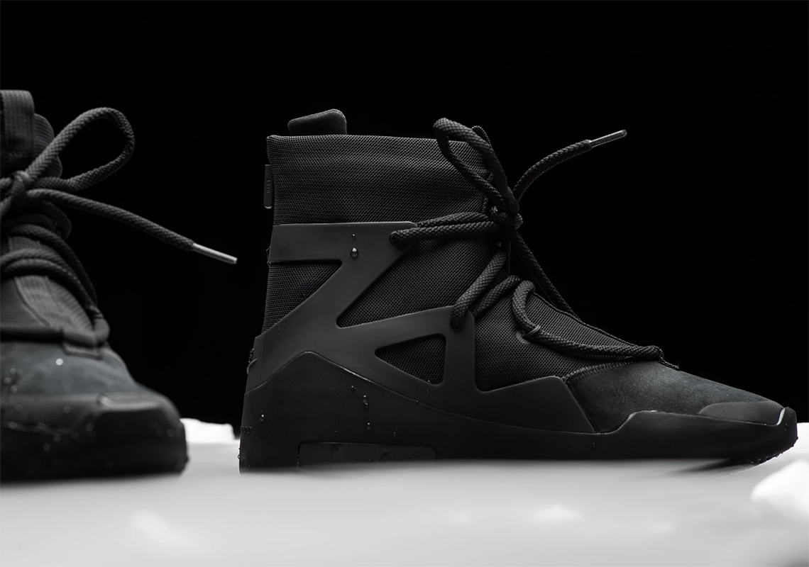 Nike Air Fear Of God 1 Triple Black Ar4237 005 9