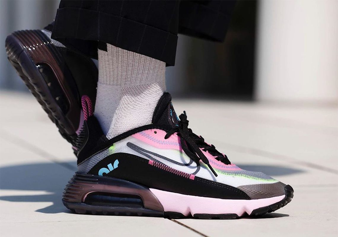 Nike’s Translucent Air Max 2090 Gives Way To Pink Foam And Neon Green