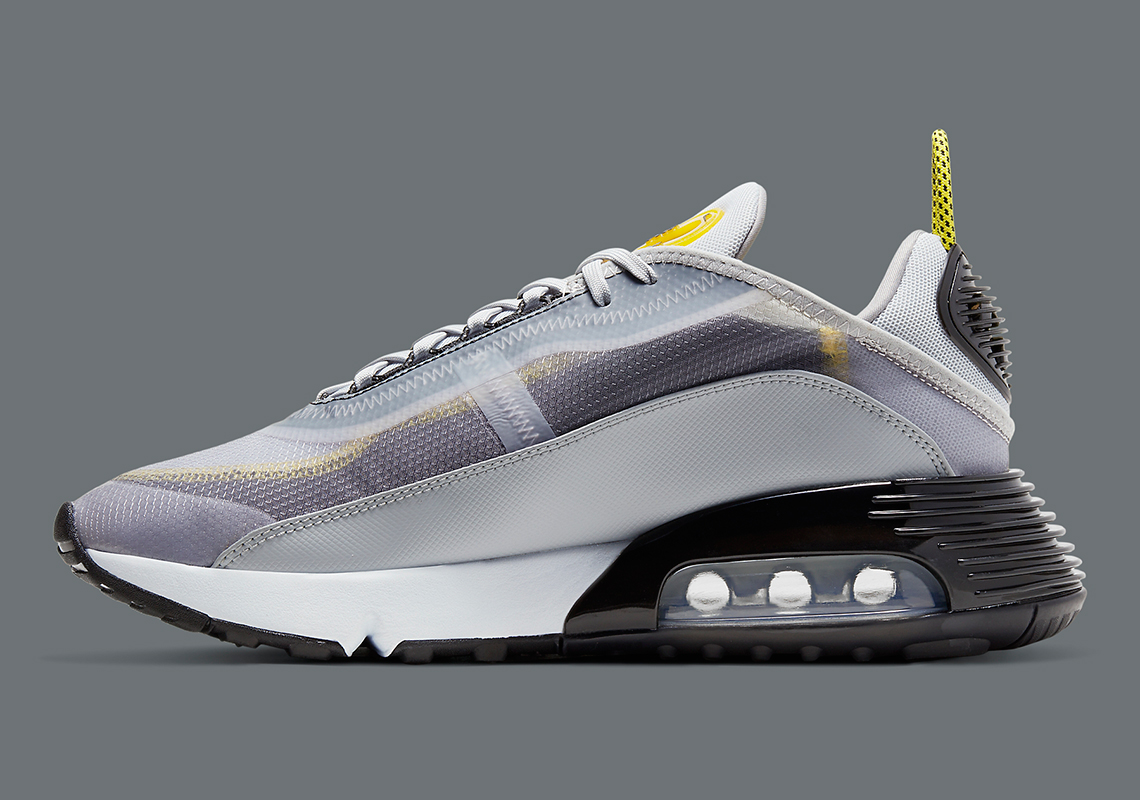 Nike Air Max 2090 Grey Yellow Bv9977 002 1