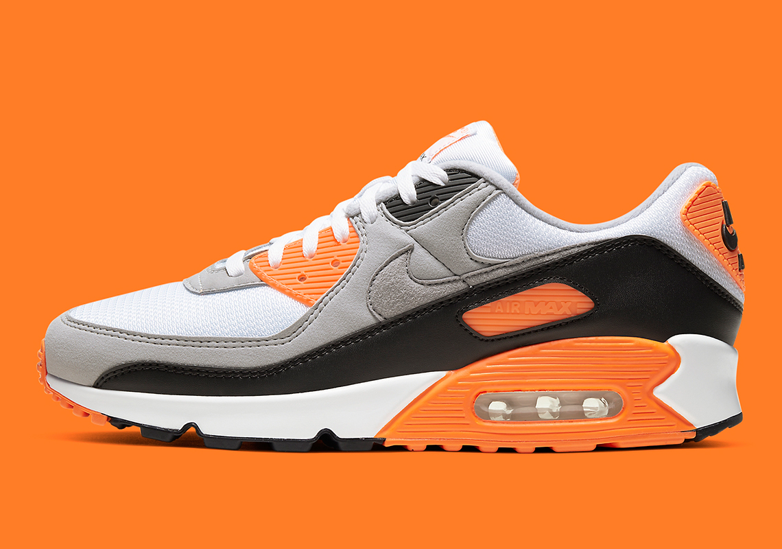 Nike Air Max 90 Orange Cw5458 101 1