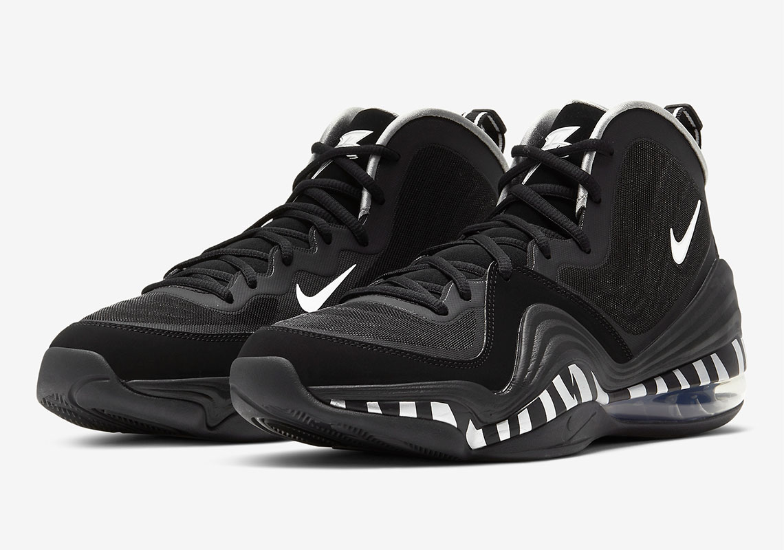 Nike Air Penny 5 Black White Tiger Stripe Cz8782 001 3