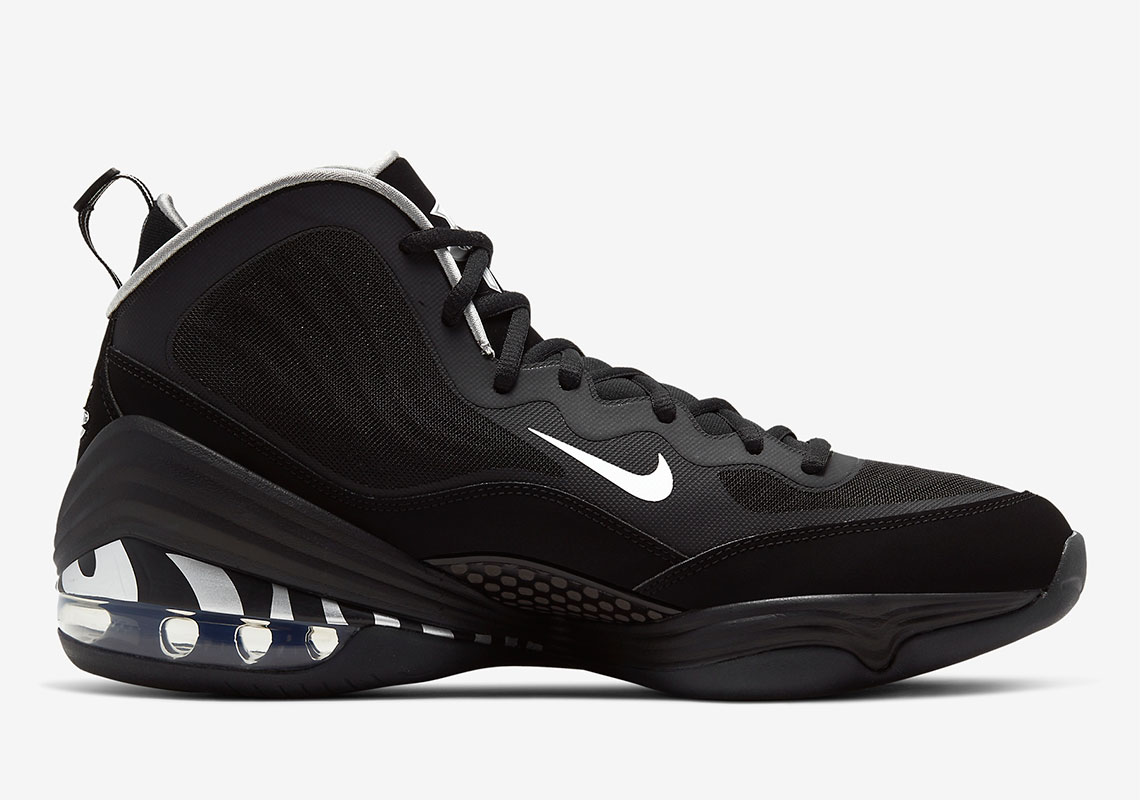 Nike Air Penny 5 Black White Tiger Stripe Cz8782 001 4