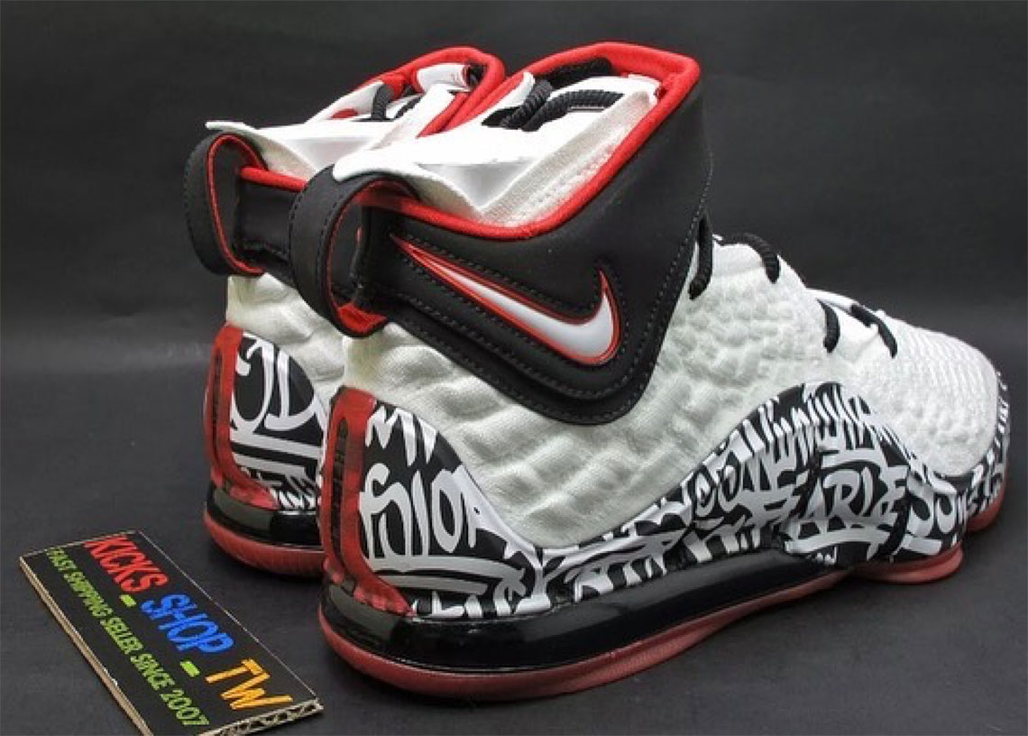 Nike Lebron 17 Lebron 4 Nyc Remix Graffiti 7