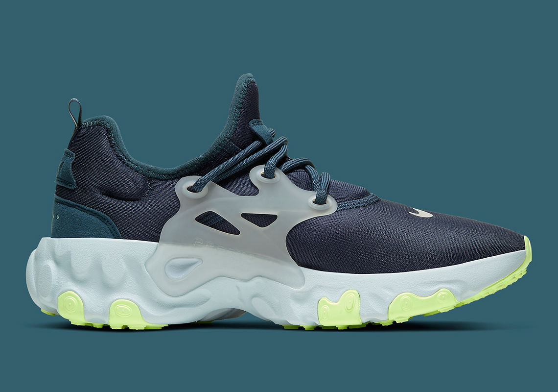 Nike React Presto Navy Volt Ck4538 400 4