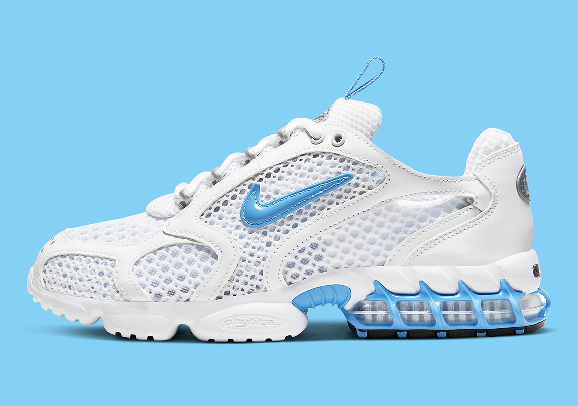 The Nike Zoom Spiridon Cage 2 Is Revealed in "White/University Blue"