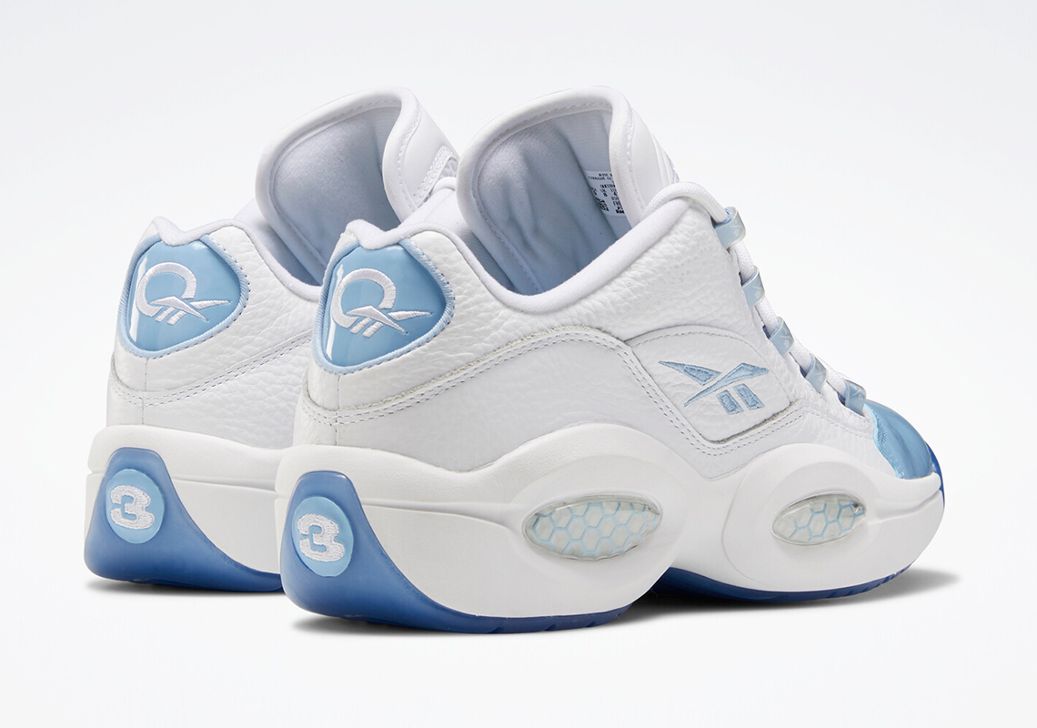 Reebok Question Low White Blue Patent Fx5000 5