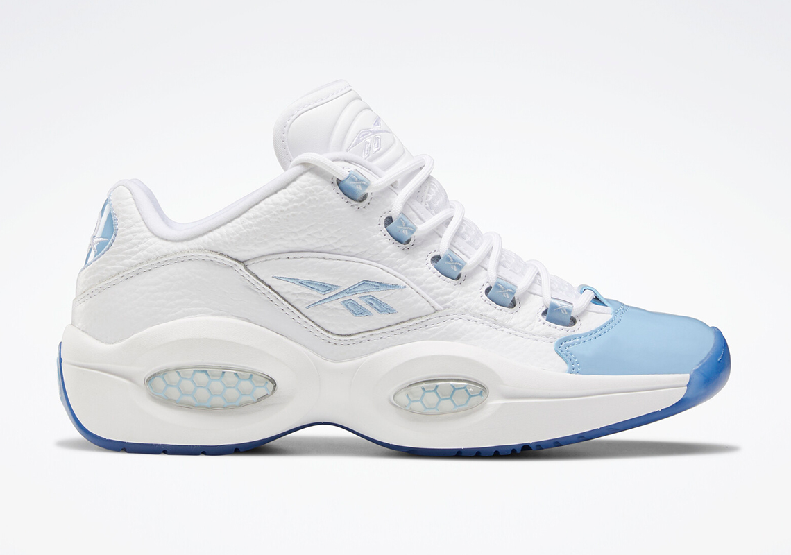 Reebok Question Low White Blue Patent Fx5000 7