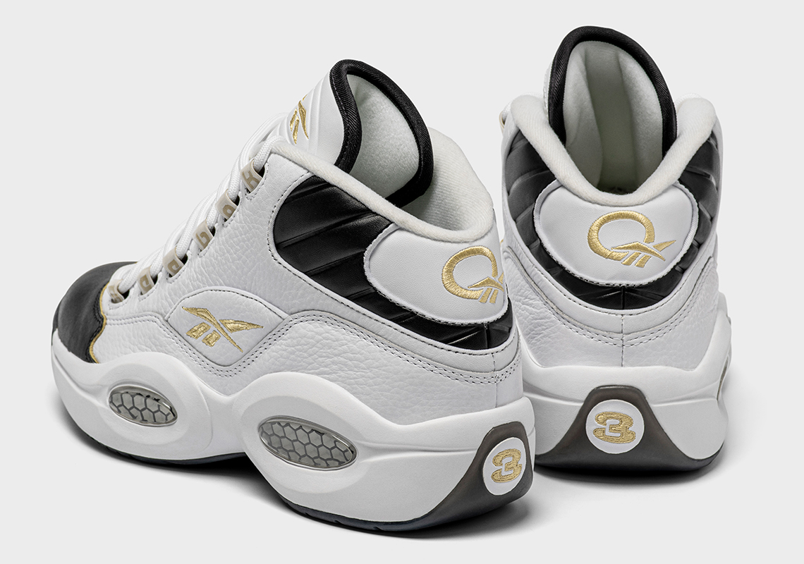 Reebok Question White Black Gold Ef7599 3