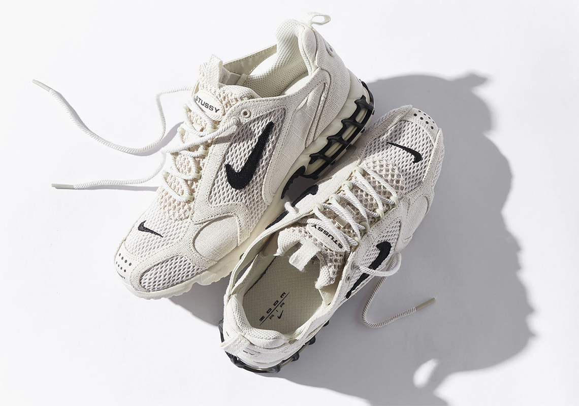 Stussy Nike Spiridon Fossil Cq5486 200 1