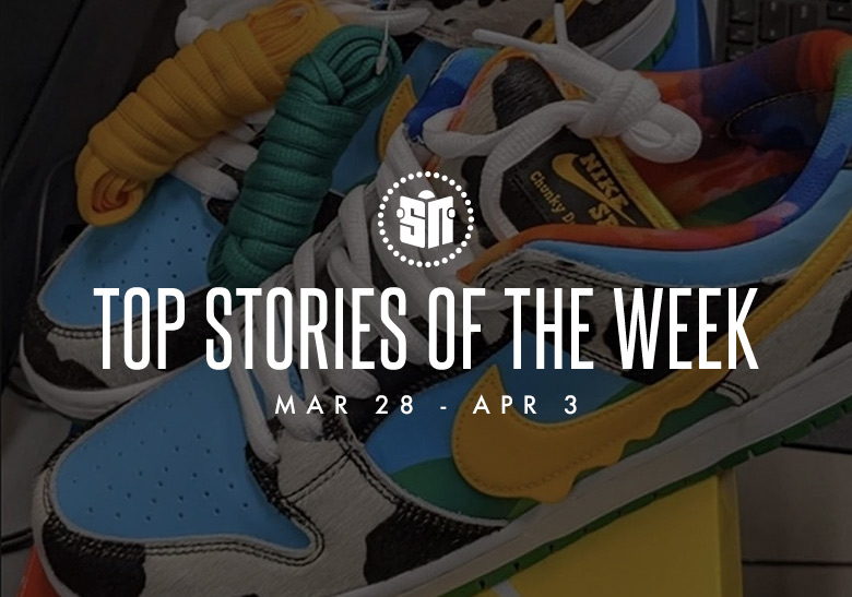 Seventeen Can’t Miss Sneaker News Headlines from March 28th to April 3rd