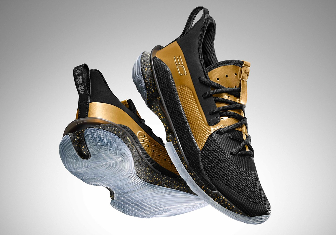 Ua Curry 7 Earn It Black Gold 2