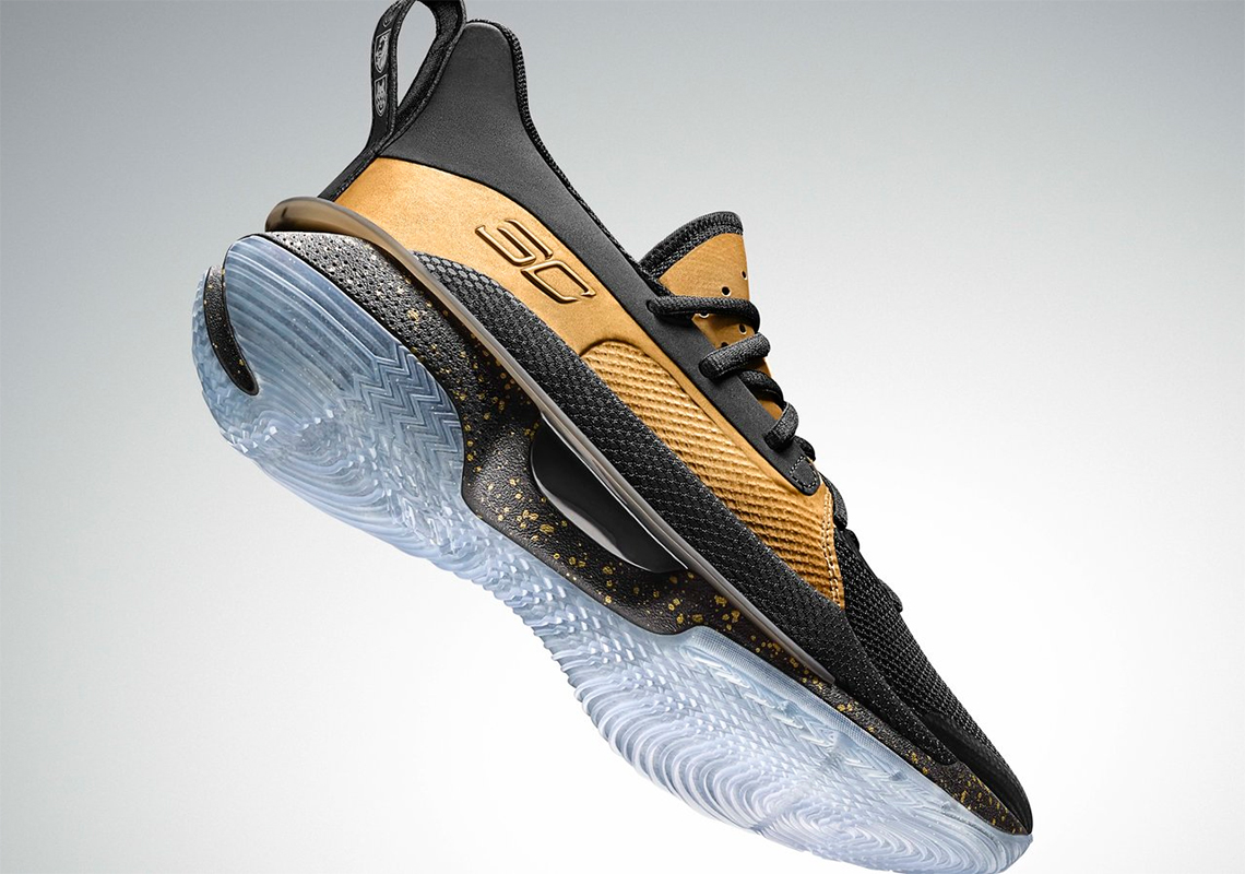 Ua Curry 7 Earn It Black Gold 3