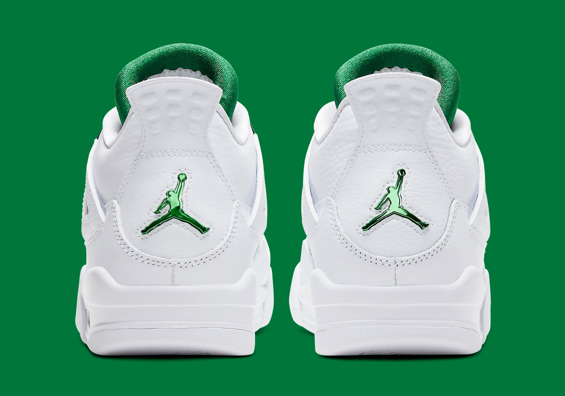 Air Jordan 4 Gs Metallic Green 408452 113 6