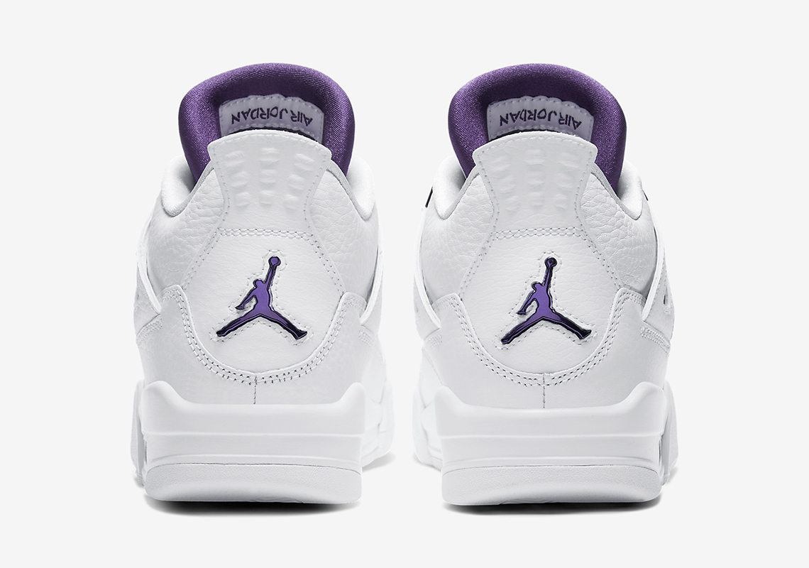 Air Jordan 4 Metallic Purple Kids 408452 115 5