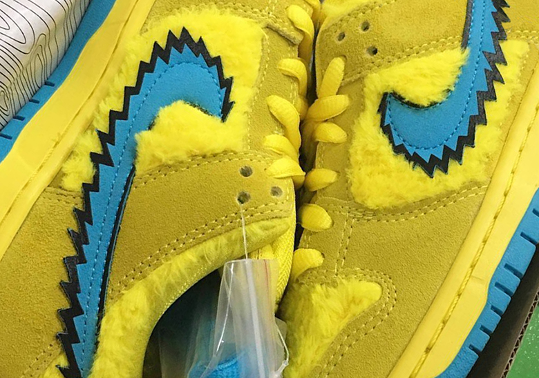 Grateful Dead x Nike SB Dunk Low “Yellow Bear” Revealed