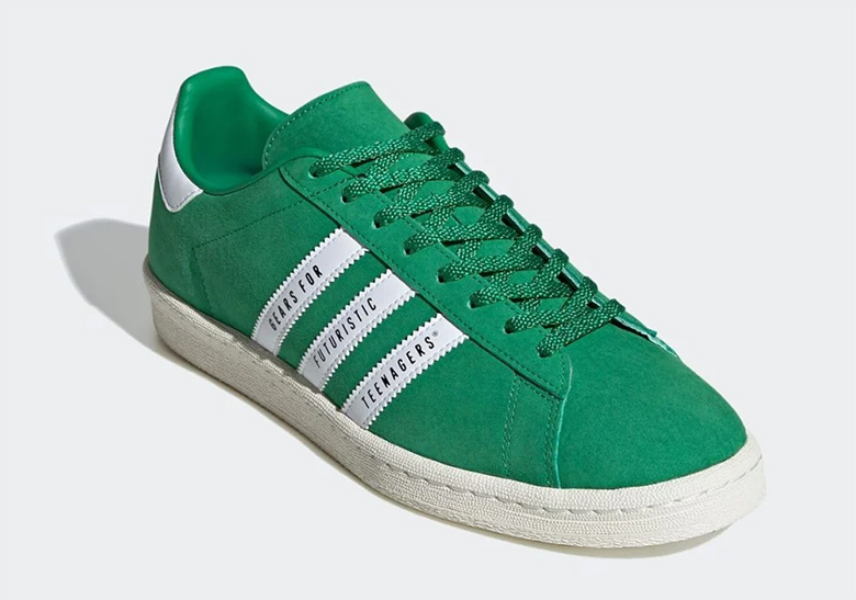 Human Made Adidas Campus Green Fy0732 3