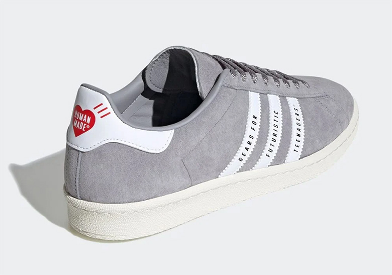 Human Made Adidas Campus Grey Fy0733 1