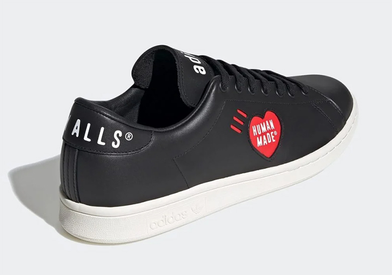 Human Made Adidas Stan Smith Black Fy0735 1