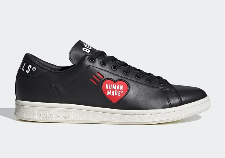 Human Made Adidas Stan Smith Black Fy0735 2