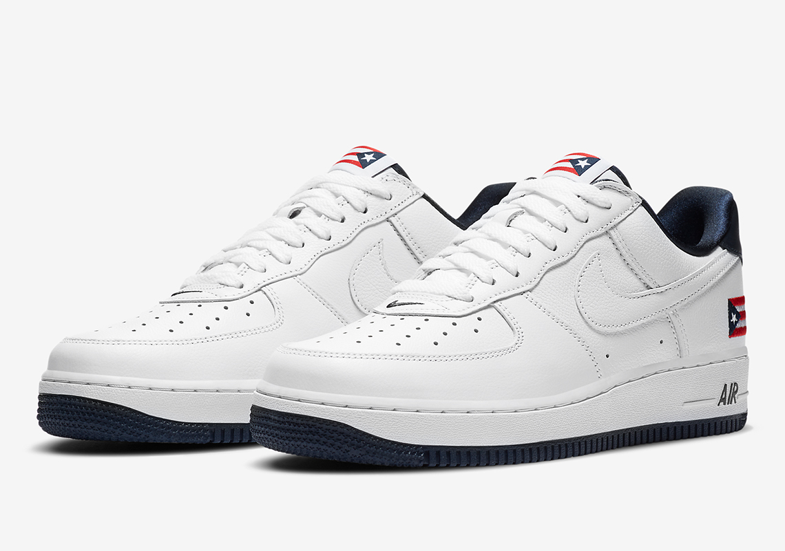 Nike Air Force 1 Puerto Rico Cj1386 100 Release Info 2