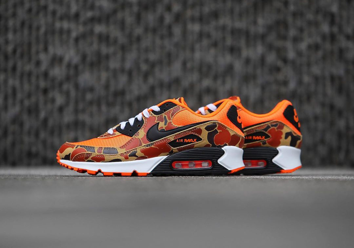 Nike Air Max 90 Duck Camo Orange 2